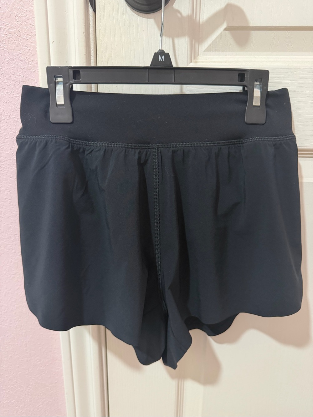 CRZ Yoga Black Running Shorts